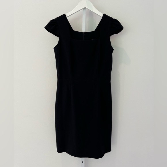 YUMI MAZAO BLACK CAP SLEEVE DRESS SIZE IT 40 / US 6 NWOTS! - Picture 4 of 16